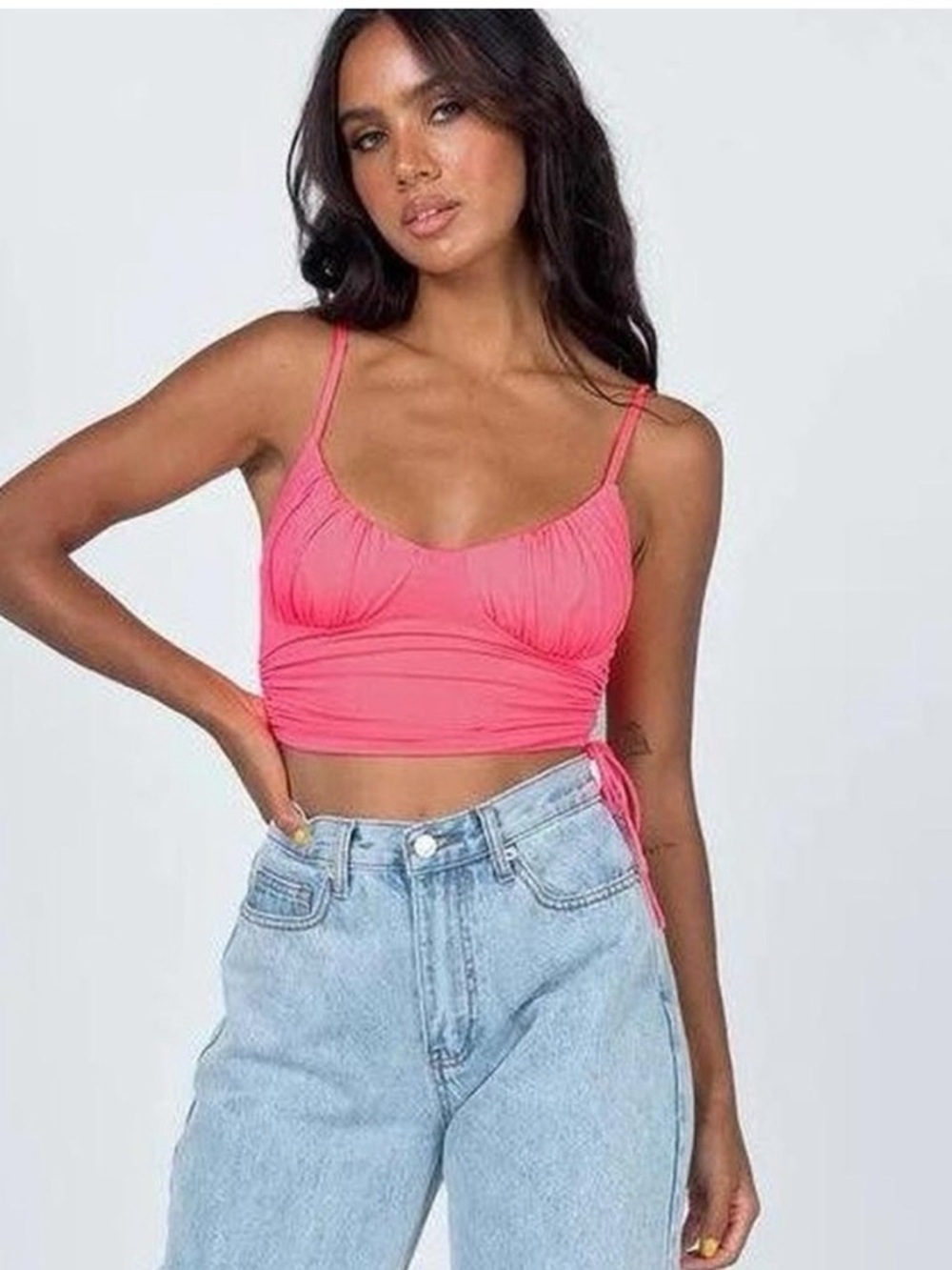Princess Polly Pink Nobu Top